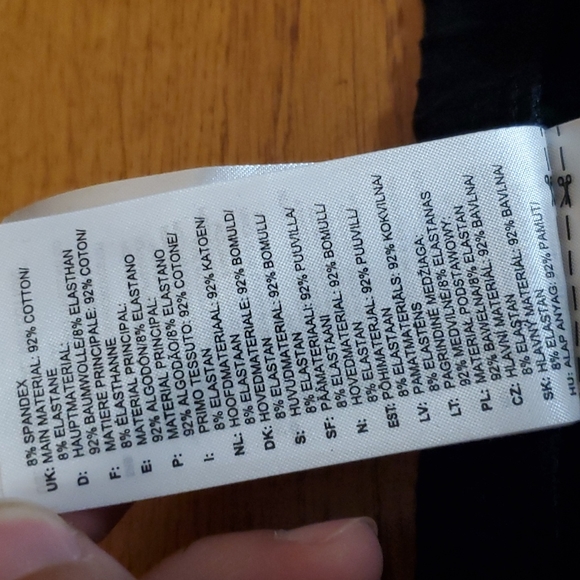 Adidas leggings solid brand new with tags size small youth girls 9-10 y - Picture 5 of 5